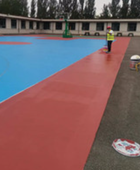 黑龙江旧篮球场地面改造翻新整改   